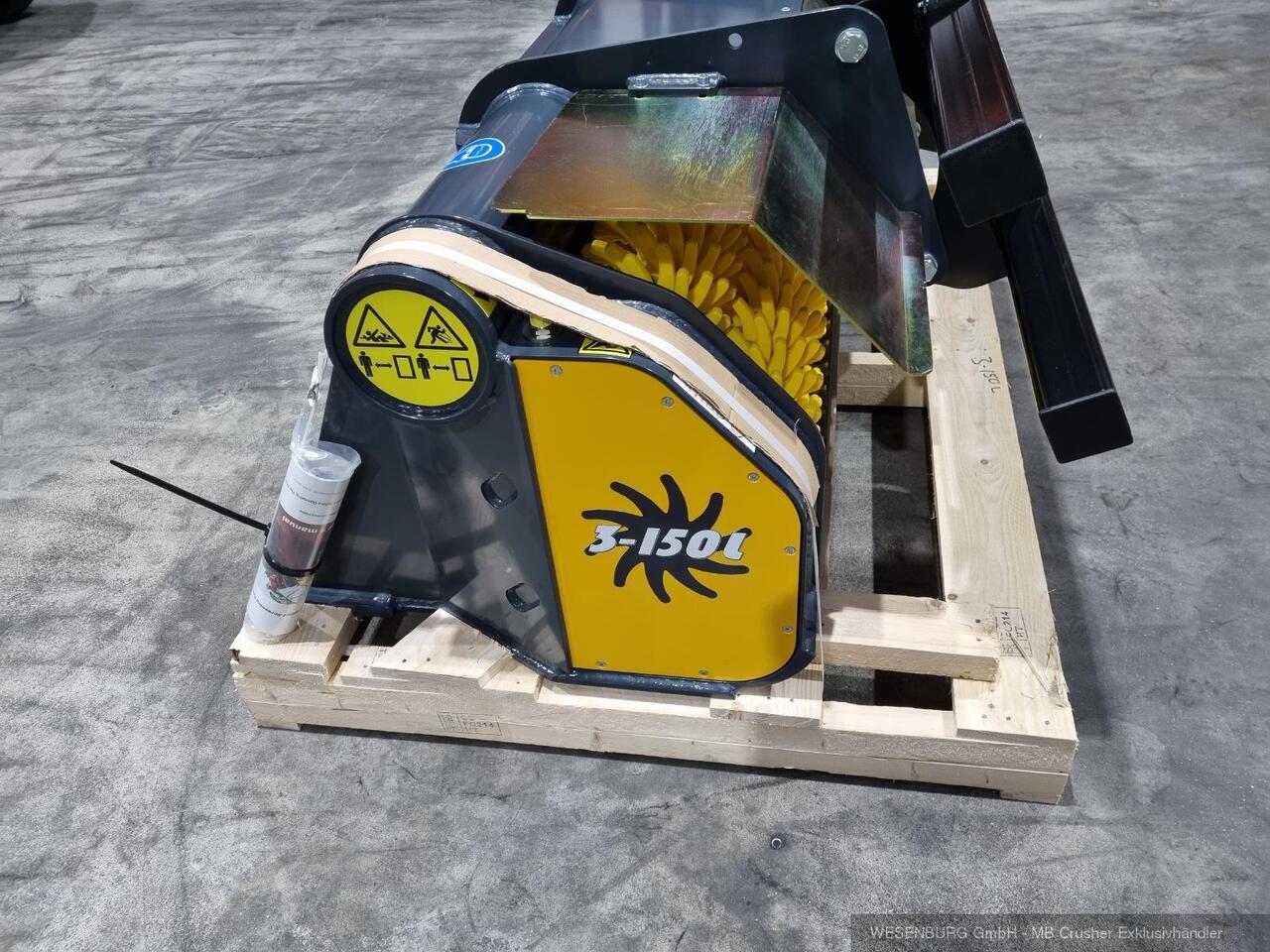 GYRUstar Sieblöffel, Separator Gyru-Star 3-150L für Lader 2,0 - 5,0 t - Sorteerimiskopp - Laadur: pilt 5 GYRUstar Sieblöffel, Separator Gyru-Star 3-150L für Lader 2,0 - 5,0 t - Sorteerimiskopp - Laadur: pilt 5