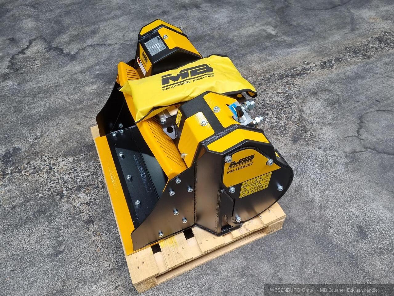 MB Crusher Schaufelseparator Separator MB-HDS 207 / 1,3 - 2,8 t - Sorteerimiskopp - Ehitusmasinad: pilt 3 MB Crusher Schaufelseparator Separator MB-HDS 207 / 1,3 - 2,8 t - Sorteerimiskopp - Ehitusmasinad: pilt 3