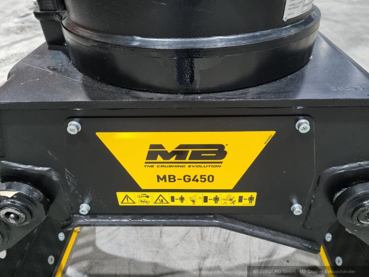 MB Crusher Sortiergreifer MB-G450 Anbauklasse 3,0 - 6,0 t - Haarats - Ehitusmasinad: pilt 4 MB Crusher Sortiergreifer MB-G450 Anbauklasse 3,0 - 6,0 t - Haarats - Ehitusmasinad: pilt 4