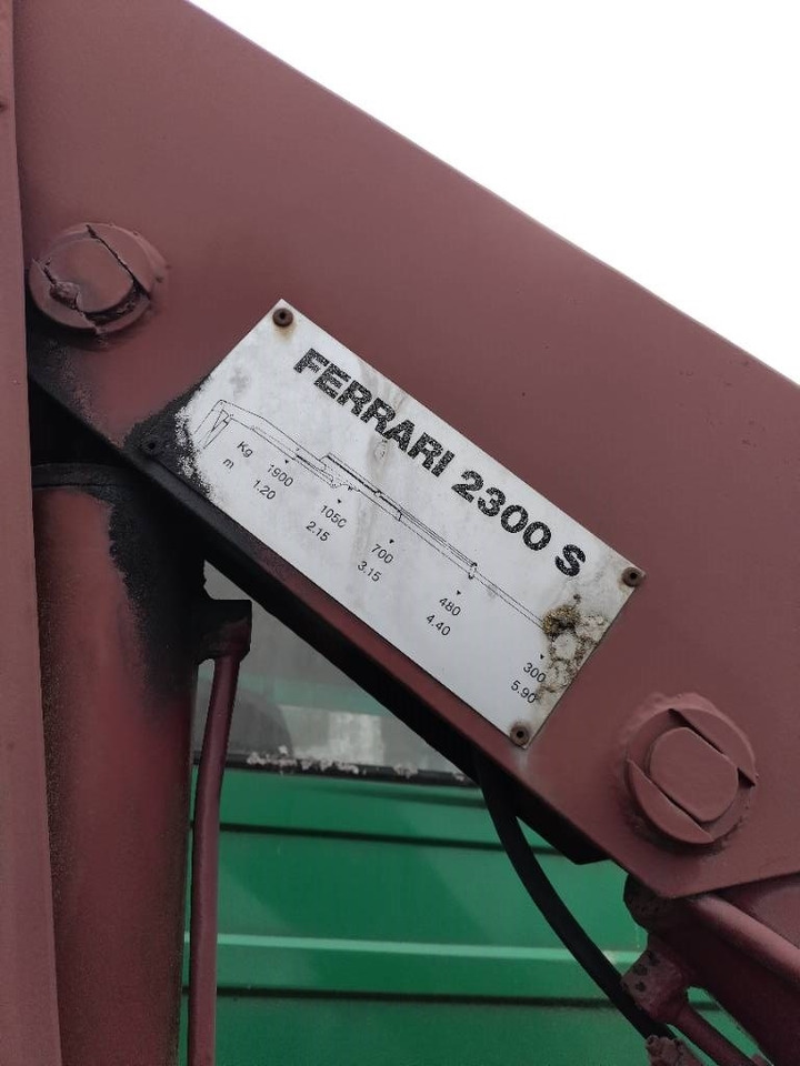 Ferrari 2300 nosturi - Kraana-manipulaator - Veoauto: pilt 2 Ferrari 2300 nosturi - Kraana-manipulaator - Veoauto: pilt 2