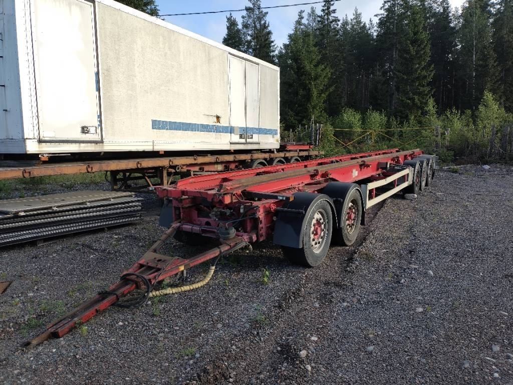 Närko 5 aks. Vaihtolavaunu levyjarrut - Multilift/ Liftdumper haagis: pilt 3 Närko 5 aks. Vaihtolavaunu levyjarrut - Multilift/ Liftdumper haagis: pilt 3