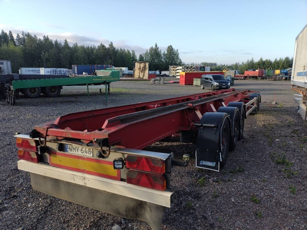 Närko 5 aks. Vaihtolavaunu levyjarrut - Multilift/ Liftdumper haagis: pilt 2 Närko 5 aks. Vaihtolavaunu levyjarrut - Multilift/ Liftdumper haagis: pilt 2