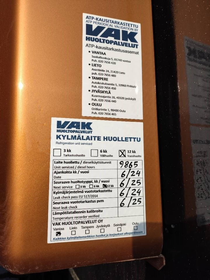 Närko FNA norjan teli,thermoking +takapatteri - Külmutiga poolhaagis: pilt 5 Närko FNA norjan teli,thermoking +takapatteri - Külmutiga poolhaagis: pilt 5