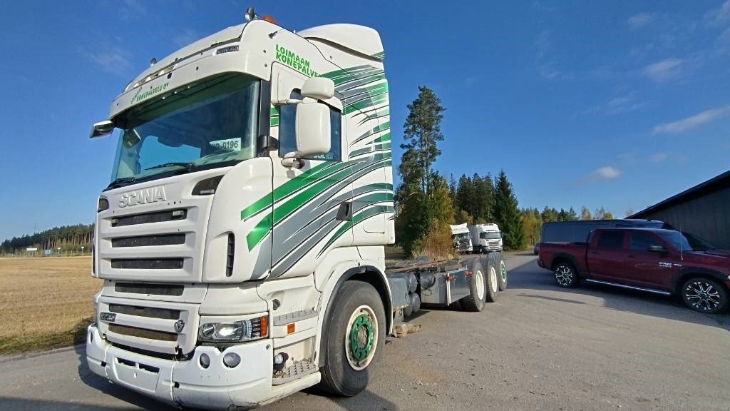 Scania R500 8x4 ilmajousi alusta - Kabiinišassiiga veoauto: pilt 2 Scania R500 8x4 ilmajousi alusta - Kabiinišassiiga veoauto: pilt 2