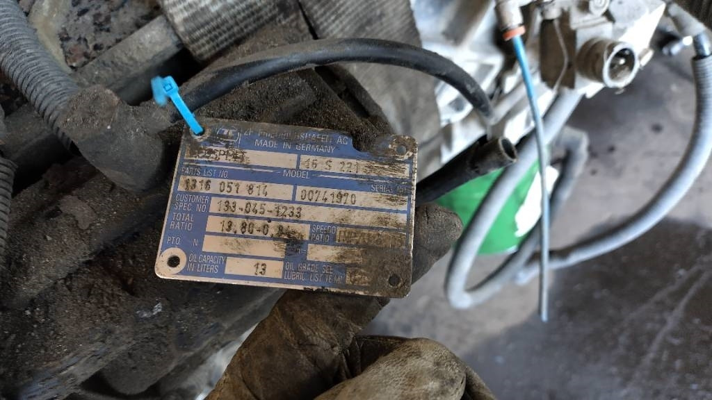 ZF 16s221 vaihteisto - Käigukast - Veoauto: pilt 3 ZF 16s221 vaihteisto - Käigukast - Veoauto: pilt 3