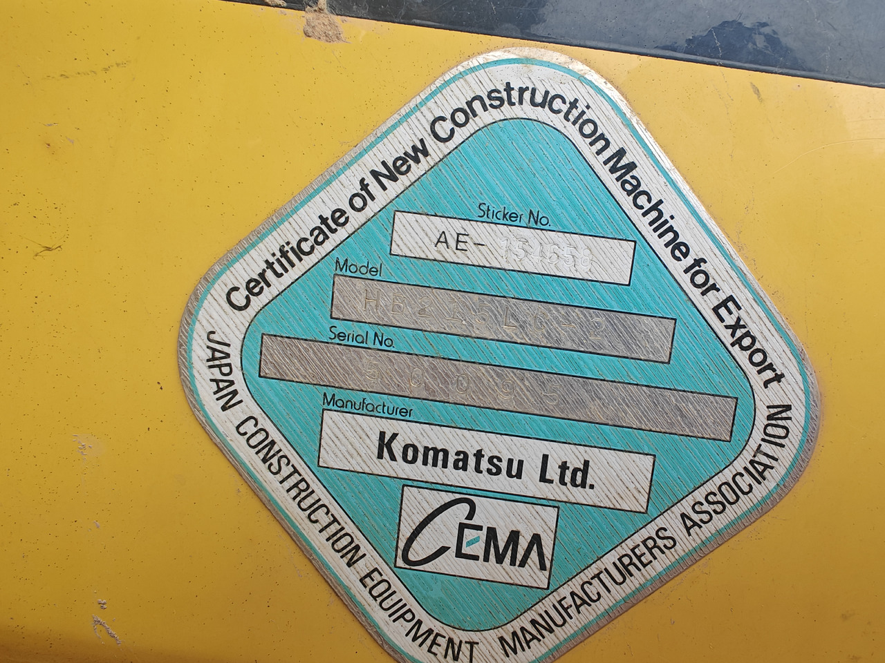 Lintekskavaator KOMATSU HB 215LC-2: pilt 16