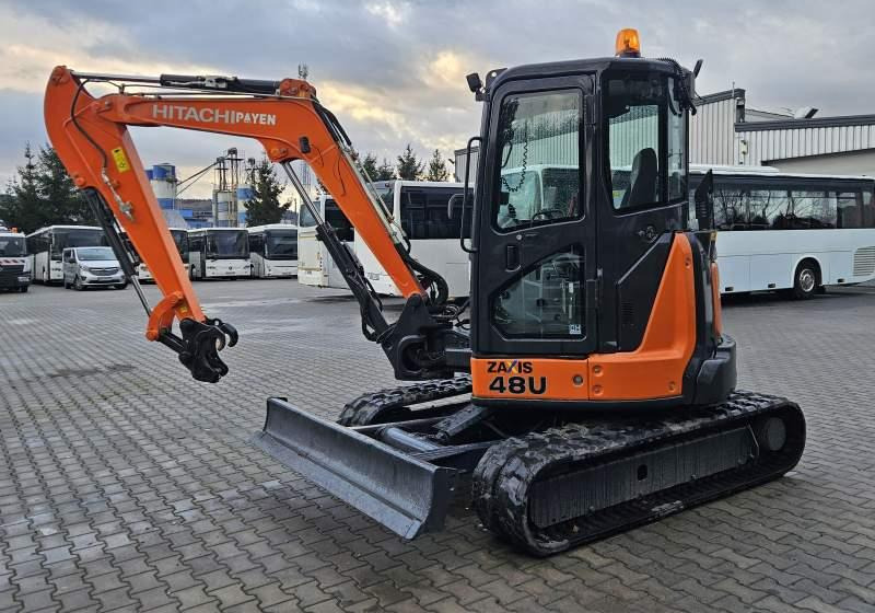 Hitachi ZX48U-5A CLR / 3 ŁYŻKI / SPROWADZONA / 2 300 MTH - Lintekskavaator: pilt 1 Hitachi ZX48U-5A CLR / 3 ŁYŻKI / SPROWADZONA / 2 300 MTH - Lintekskavaator: pilt 1