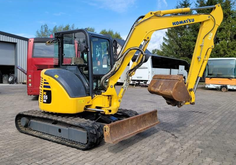 Komatsu PC55MR-3 / SPROWADZONA / 4 380 MTH - Lintekskavaator: pilt 2 Komatsu PC55MR-3 / SPROWADZONA / 4 380 MTH - Lintekskavaator: pilt 2