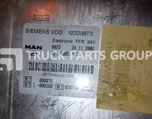 MAN TGA, TGS, TGM, TGL D2066LF, D2876LF ignition set ECU+FFR+chip ke control unit - Mootori juhtimisseade - Veoauto: pilt 2 MAN TGA, TGS, TGM, TGL D2066LF, D2876LF ignition set ECU+FFR+chip ke control unit - Mootori juhtimisseade - Veoauto: pilt 2