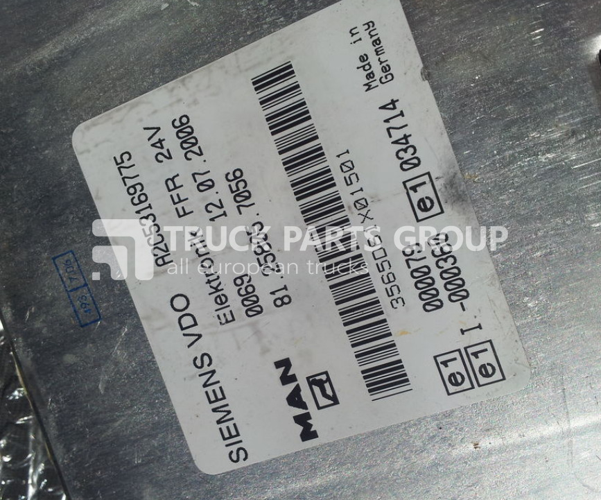 MAN TGA, TGX, TGS ignition set, ALL SET, plug and play, ECU (engine control unit - Mootori juhtimisseade - Veoauto: pilt 2 MAN TGA, TGX, TGS ignition set, ALL SET, plug and play, ECU (engine control unit - Mootori juhtimisseade - Veoauto: pilt 2