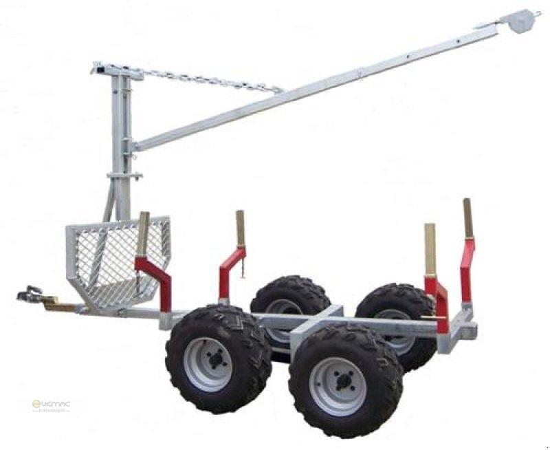 Vemac ATV Quad 2ton Rückewagen Holzrückewagen Forst Kran Traktor - Metsahaagis: pilt 1 Vemac ATV Quad 2ton Rückewagen Holzrückewagen Forst Kran Traktor - Metsahaagis: pilt 1