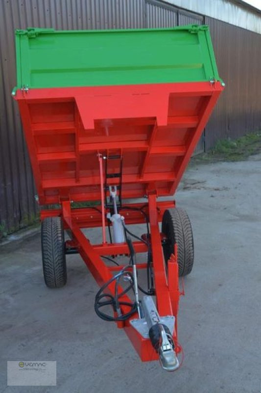 Uus Põllutöö tõstuk-järelhaagis/ Kallur Vemac Kippanhänger HKK1500 1,5ton Kipper Anhänger Heckkipper Traktor: pilt 9