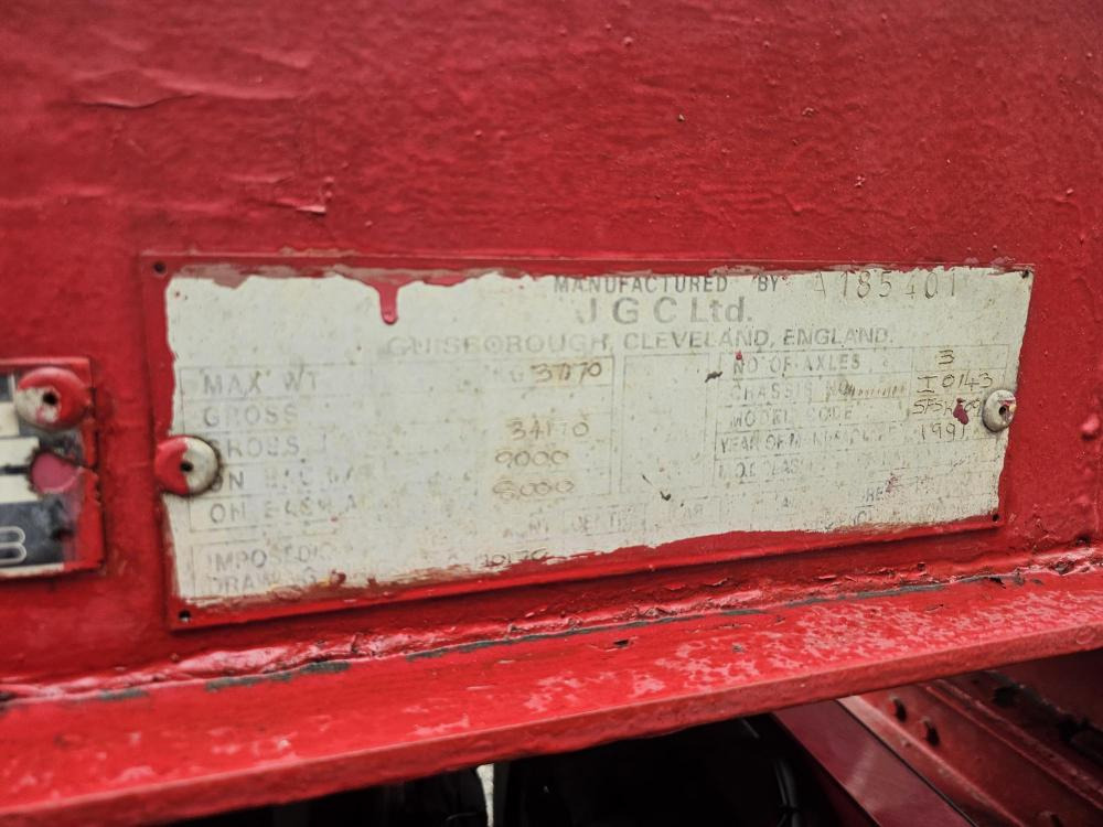 Jgc Tipping skelly - Konteinerveduk/ Tõstukiga poolhaagis: pilt 2 Jgc Tipping skelly - Konteinerveduk/ Tõstukiga poolhaagis: pilt 2