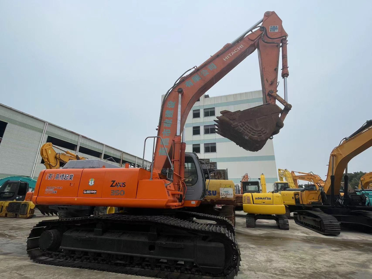 HITACHI ZX350LCH-1 - Lintekskavaator: pilt 1 HITACHI ZX350LCH-1 - Lintekskavaator: pilt 1
