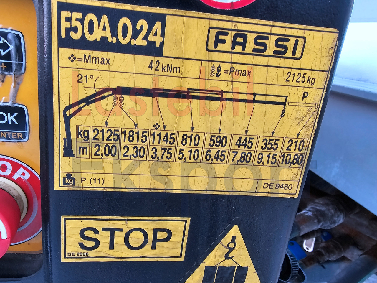 Kraanaga veoauto MITSUBISHI Fuso CANTER / FASSI F50 / LOW KM: pilt 14