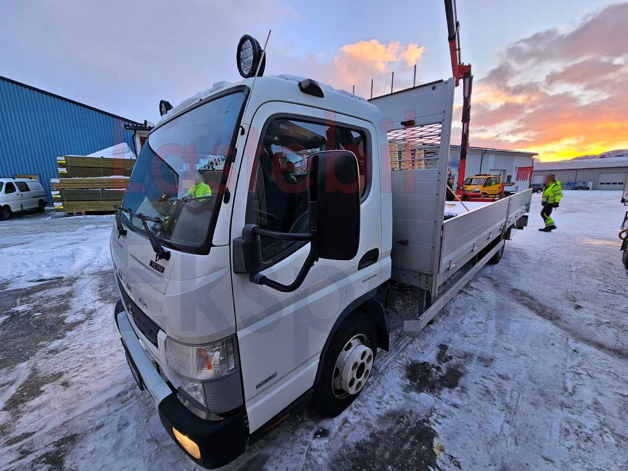 Kraanaga veoauto MITSUBISHI Fuso CANTER / FASSI F50 / LOW KM: pilt 7
