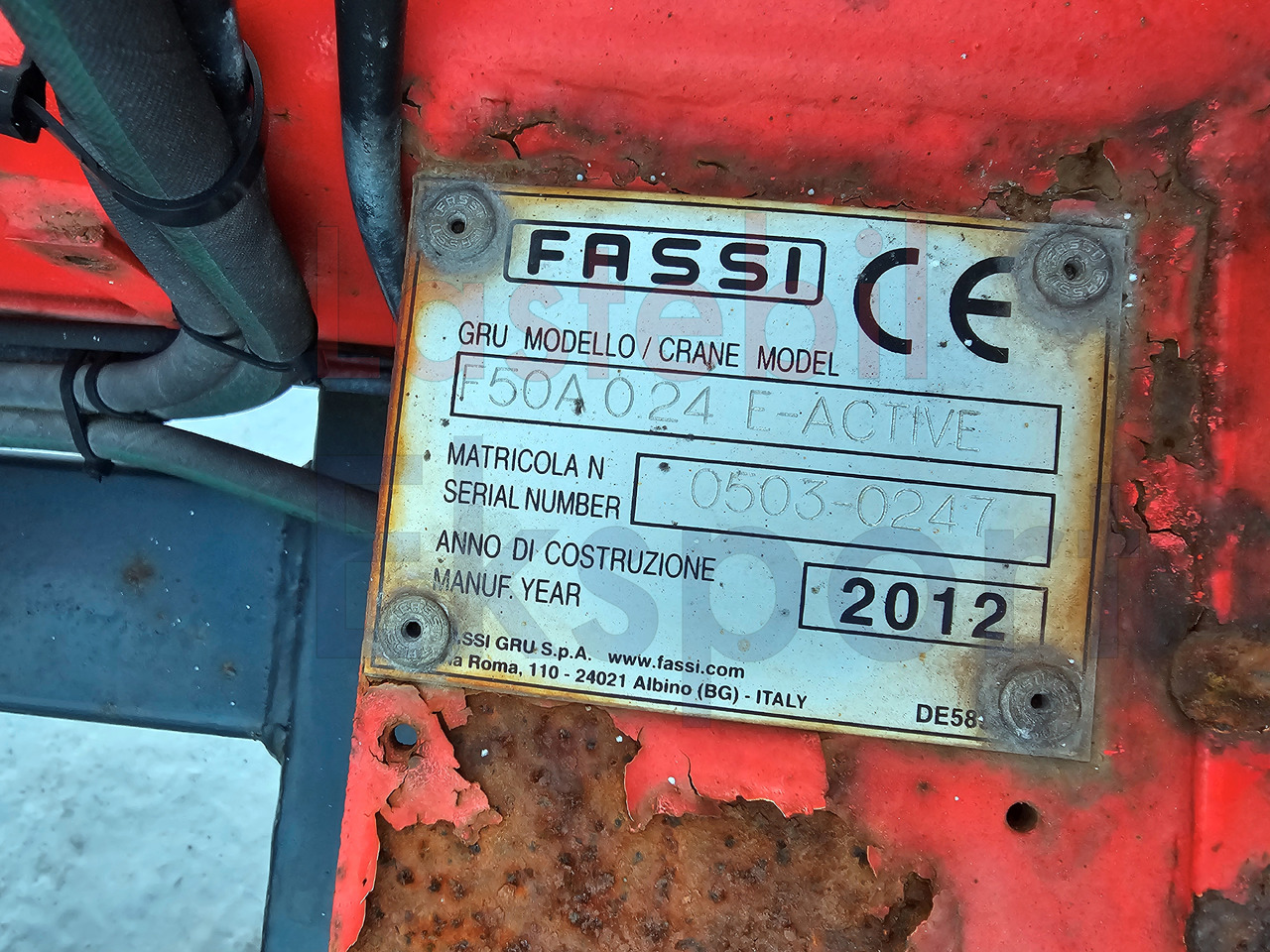 Kraanaga veoauto MITSUBISHI Fuso CANTER / FASSI F50 / LOW KM: pilt 10