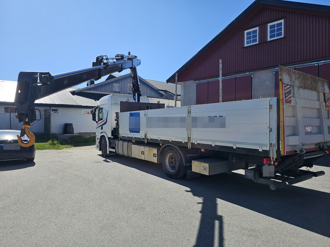 Scania P320 - Madelveok/ Platvormveok, Kraanaga veoauto: pilt 4 Scania P320 - Madelveok/ Platvormveok, Kraanaga veoauto: pilt 4