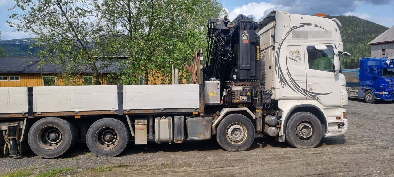 Scania R560 - Madelveok/ Platvormveok, Kraanaga veoauto: pilt 1 Scania R560 - Madelveok/ Platvormveok, Kraanaga veoauto: pilt 1