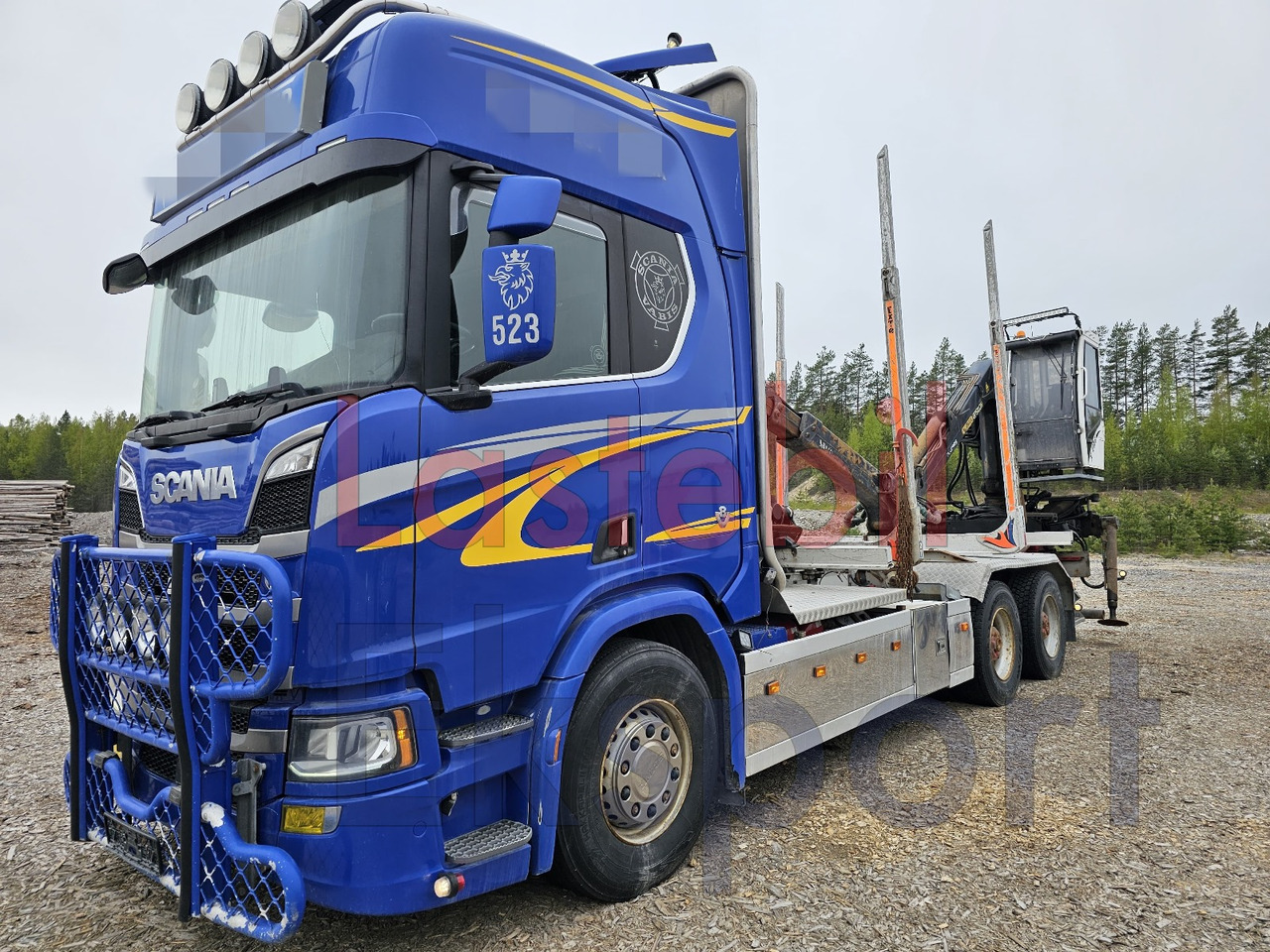 Scania R650 - Metsaveok, Kraanaga veoauto: pilt 5 Scania R650 - Metsaveok, Kraanaga veoauto: pilt 5