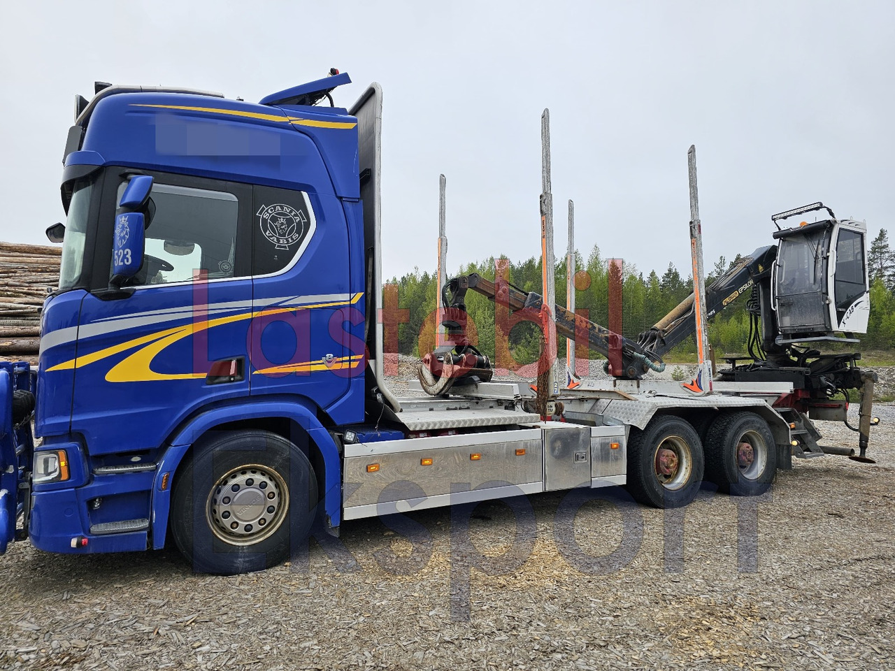 Scania R650 - Metsaveok, Kraanaga veoauto: pilt 4 Scania R650 - Metsaveok, Kraanaga veoauto: pilt 4