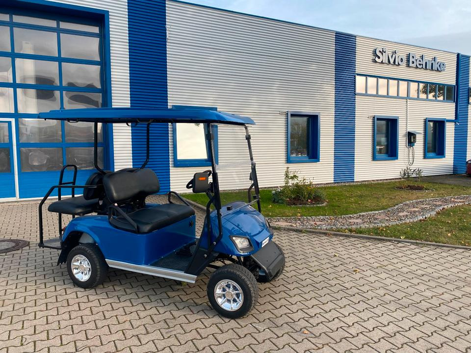 Golfcart Elektro Golfcar 48V 4-Sitzer Vorführfahrzeug 28km/H Clubcar *INKL.19% MWST*SOFORT VERFÜGBAR!* - Golfiauto: pilt 1 Golfcart Elektro Golfcar 48V 4-Sitzer Vorführfahrzeug 28km/H Clubcar *INKL.19% MWST*SOFORT VERFÜGBAR!* - Golfiauto: pilt 1