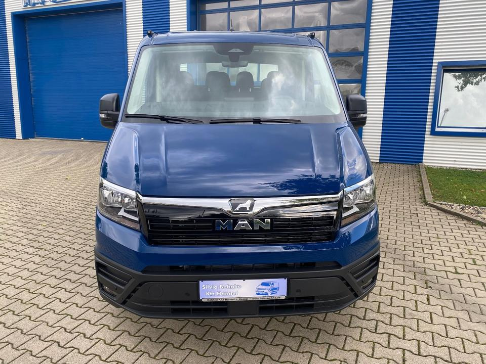 MAN TGE 3.140 Doka Pritsche Next Level *TEMPO*KLIMA*CAM*AHK*APP*PDC*INKL.19% MWST*SOFORT!* - Madelauto, Meeskonnaauto: pilt 3 MAN TGE 3.140 Doka Pritsche Next Level *TEMPO*KLIMA*CAM*AHK*APP*PDC*INKL.19% MWST*SOFORT!* - Madelauto, Meeskonnaauto: pilt 3