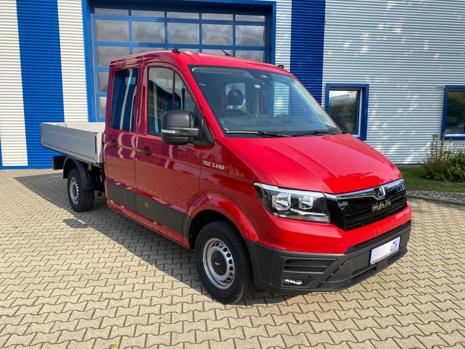 MAN TGE 3.140 Doka Pritsche Next Level *TEMPO*KLIMA*CAM*AHK*APP*PDC*INKL.19% MWST*SOFORT!* - Madelauto, Meeskonnaauto: pilt 3 MAN TGE 3.140 Doka Pritsche Next Level *TEMPO*KLIMA*CAM*AHK*APP*PDC*INKL.19% MWST*SOFORT!* - Madelauto, Meeskonnaauto: pilt 3