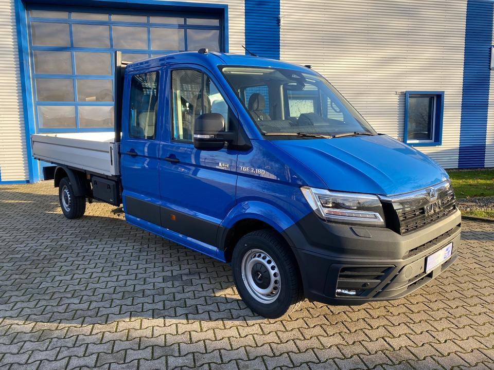 MAN TGE 3.180 4x4 Doka Pritsche Lang *INKL.19% MWT* AUTOMATIK*LED*CAM*AHK*TEMPO*STANDHZG*UVM* - Madelauto, Meeskonnaauto: pilt 2 MAN TGE 3.180 4x4 Doka Pritsche Lang *INKL.19% MWT* AUTOMATIK*LED*CAM*AHK*TEMPO*STANDHZG*UVM* - Madelauto, Meeskonnaauto: pilt 2