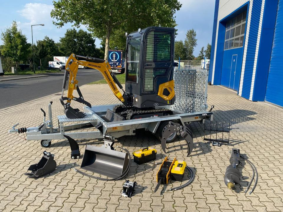 Minibagger BK1250KJSR + Tieflader + Zubehör *INKL.19% MWST*BERGER KRAUS*VERSTELLFAHRWERK* KUBOTA*SOFORT!* - Miniekskavaator: pilt 2 Minibagger BK1250KJSR + Tieflader + Zubehör *INKL.19% MWST*BERGER KRAUS*VERSTELLFAHRWERK* KUBOTA*SOFORT!* - Miniekskavaator: pilt 2