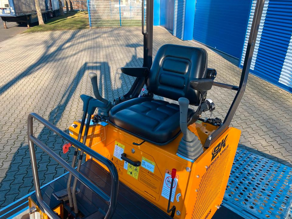 Miniekskavaator, Haagis Minibagger BK1500JS + Anhänger *INKL.19% MWST*BERGER KRAUS*KUBOTA*JOYSTICK*ZUBEHÖRPAKET*SOFORT!*: pilt 9