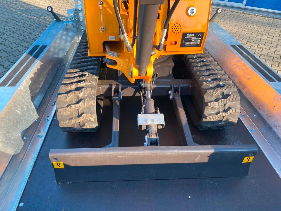 Miniekskavaator, Haagis Minibagger BK1500JS + Anhänger *INKL.19% MWST*BERGER KRAUS*KUBOTA*JOYSTICK*ZUBEHÖRPAKET*SOFORT!*: pilt 14