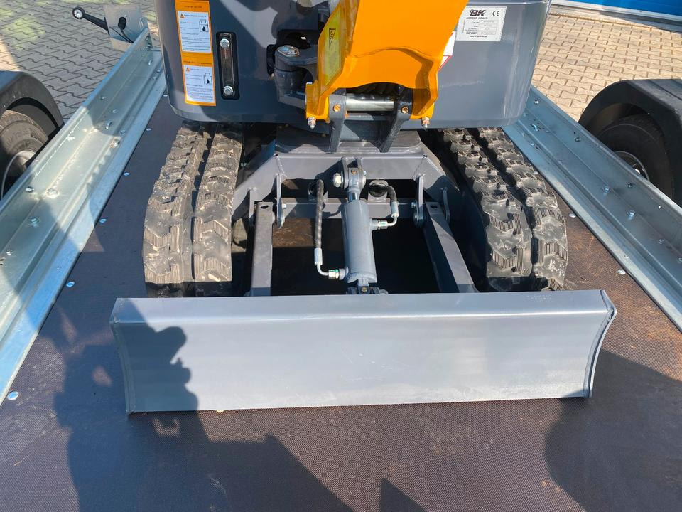 Miniekskavaator, Haagis Minibagger BK950KS + Anhänger + Zubehör *INKL.19% MWST*BERGER KRAUS*KABINE*SOFORT!*: pilt 12