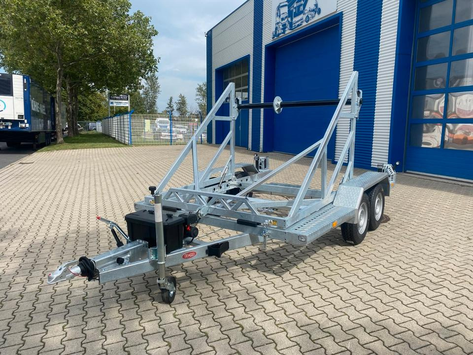 TA-NO Kabeltrommel-Anhänger 3500KG E-Winde *INKL.19% MWST* Kabelanhänger Sofort Verfügbar! - Kaablihaagis: pilt 2 TA-NO Kabeltrommel-Anhänger 3500KG E-Winde *INKL.19% MWST* Kabelanhänger Sofort Verfügbar! - Kaablihaagis: pilt 2