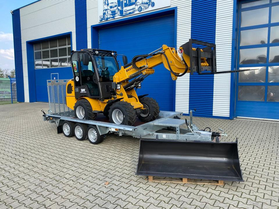 Teleskoplader/Radlader BK810T inkl. Tieflader und Gabel/Schaufelpaket *INKL.19% MWST*BERGER KRAUS*KUBOTA*EURO*CE* - Minilaadur, Haagis: pilt 1 Teleskoplader/Radlader BK810T inkl. Tieflader und Gabel/Schaufelpaket *INKL.19% MWST*BERGER KRAUS*KUBOTA*EURO*CE* - Minilaadur, Haagis: pilt 1