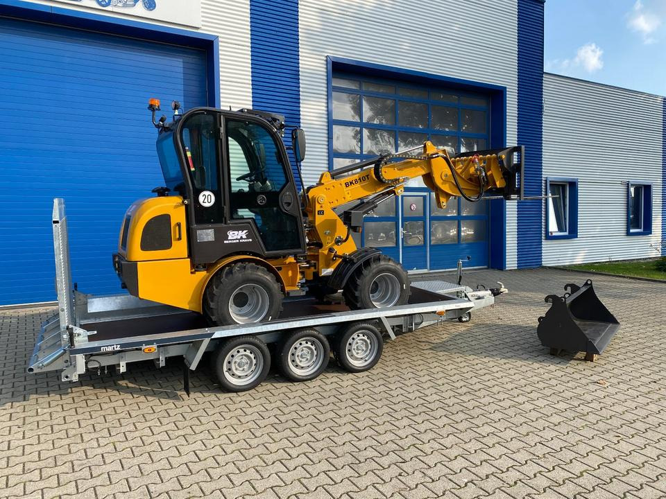 Teleskoplader/Radlader BK810T inkl. Tieflader und Gabel/Schaufelpaket *INKL.19% MWST*BERGER KRAUS*KUBOTA*EURO*CE* - Minilaadur, Haagis: pilt 4 Teleskoplader/Radlader BK810T inkl. Tieflader und Gabel/Schaufelpaket *INKL.19% MWST*BERGER KRAUS*KUBOTA*EURO*CE* - Minilaadur, Haagis: pilt 4
