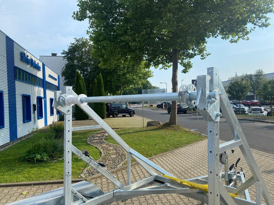 Kaablihaagis Vermietung / Kabelanhänger 2700KG / Nutzlast 2094KG / Kabeltrommel-Anhänger / Glasfaser/ 1 Woche: pilt 9