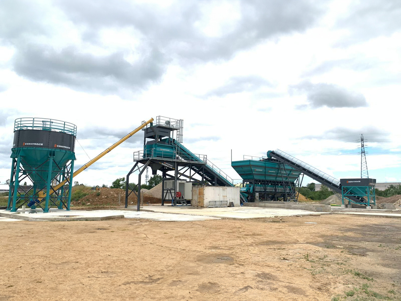 Constmach Centrale à Béton Mobile d'une Capacité de 120 m³/h - Betoonitehas: pilt 2 Constmach Centrale à Béton Mobile d'une Capacité de 120 m³/h - Betoonitehas: pilt 2