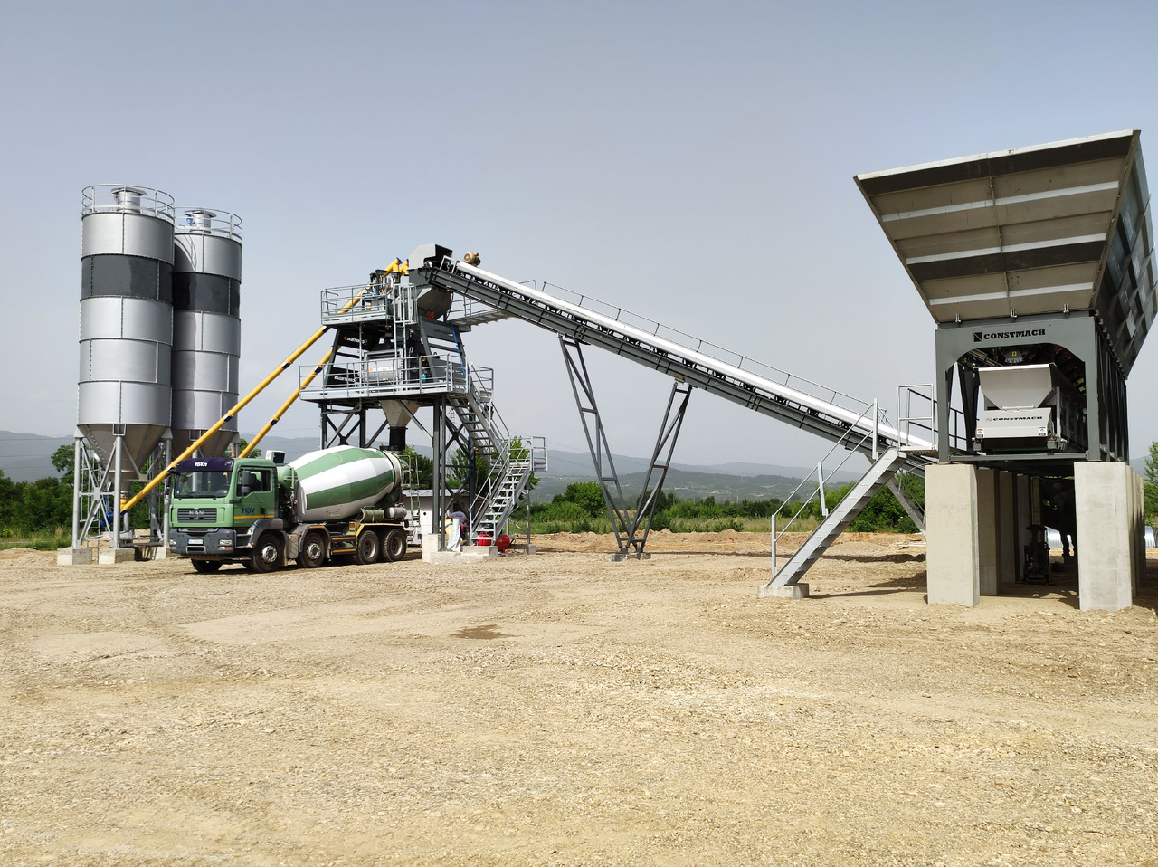 Constmach Centrale à Béton Stationnaire d'une Capacité de 160 m³/h - Betoonitehas: pilt 2 Constmach Centrale à Béton Stationnaire d'une Capacité de 160 m³/h - Betoonitehas: pilt 2