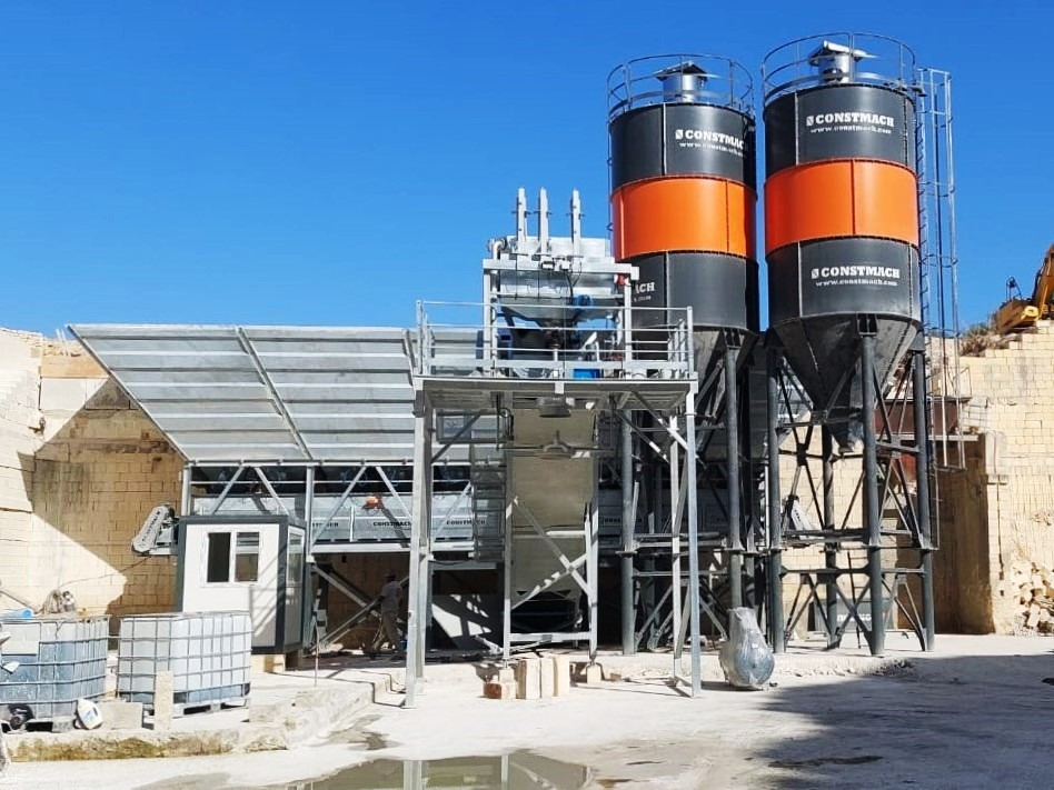 Constmach Centrale à Béton à Sec de 100 m³/h - Betoonitehas: pilt 1 Constmach Centrale à Béton à Sec de 100 m³/h - Betoonitehas: pilt 1