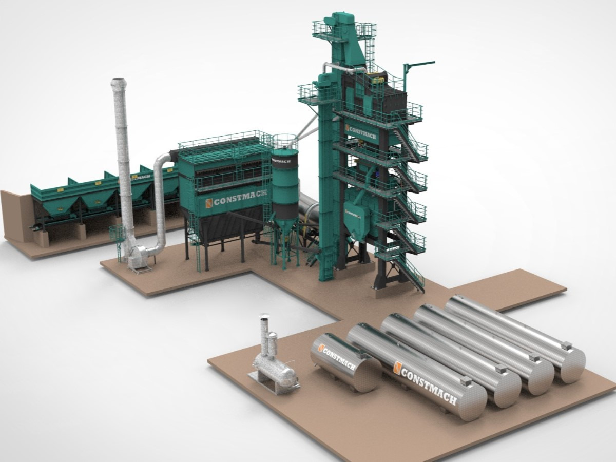 Constmach Centrales D'asphalte Fixes de Type Batch - Asfalditootja: pilt 1 Constmach Centrales D'asphalte Fixes de Type Batch - Asfalditootja: pilt 1