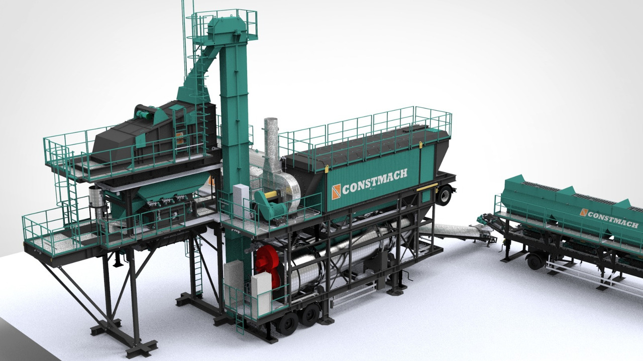 Constmach Centrales D'asphalte Mobiles de Type Batch - Asfalditootja: pilt 2 Constmach Centrales D'asphalte Mobiles de Type Batch - Asfalditootja: pilt 2