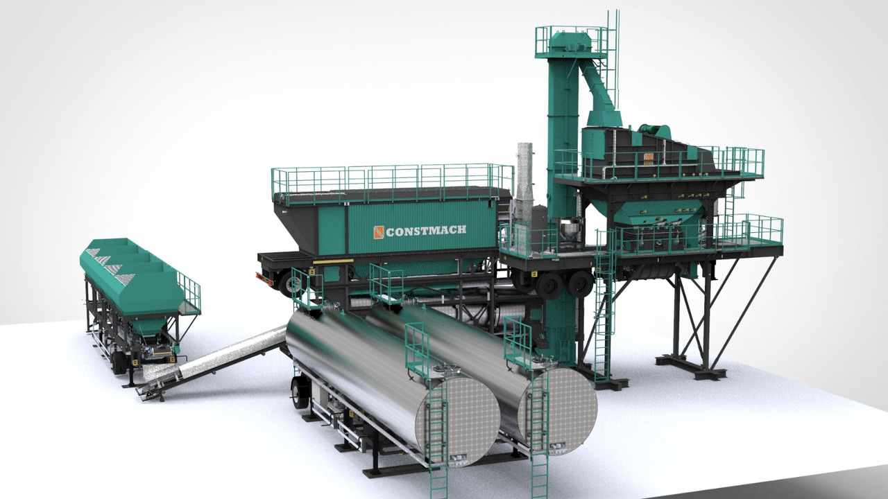 Constmach Centrales D'asphalte Mobiles de Type Batch - Asfalditootja: pilt 4 Constmach Centrales D'asphalte Mobiles de Type Batch - Asfalditootja: pilt 4