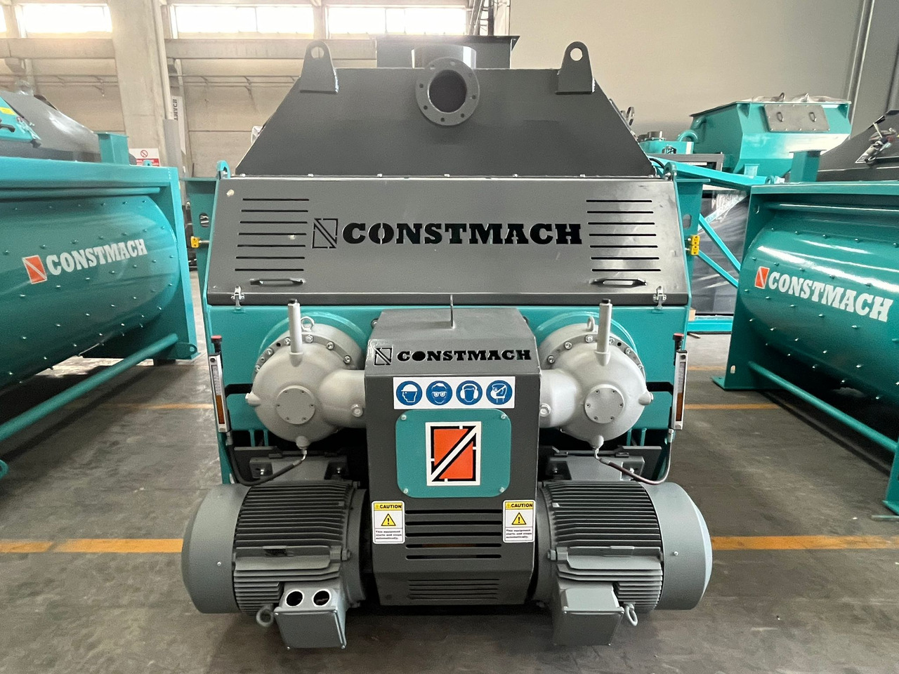 Constmach Double Shaft Concrete Mixer (Paddle Mixer) - Segumasin: pilt 3 Constmach Double Shaft Concrete Mixer (Paddle Mixer) - Segumasin: pilt 3
