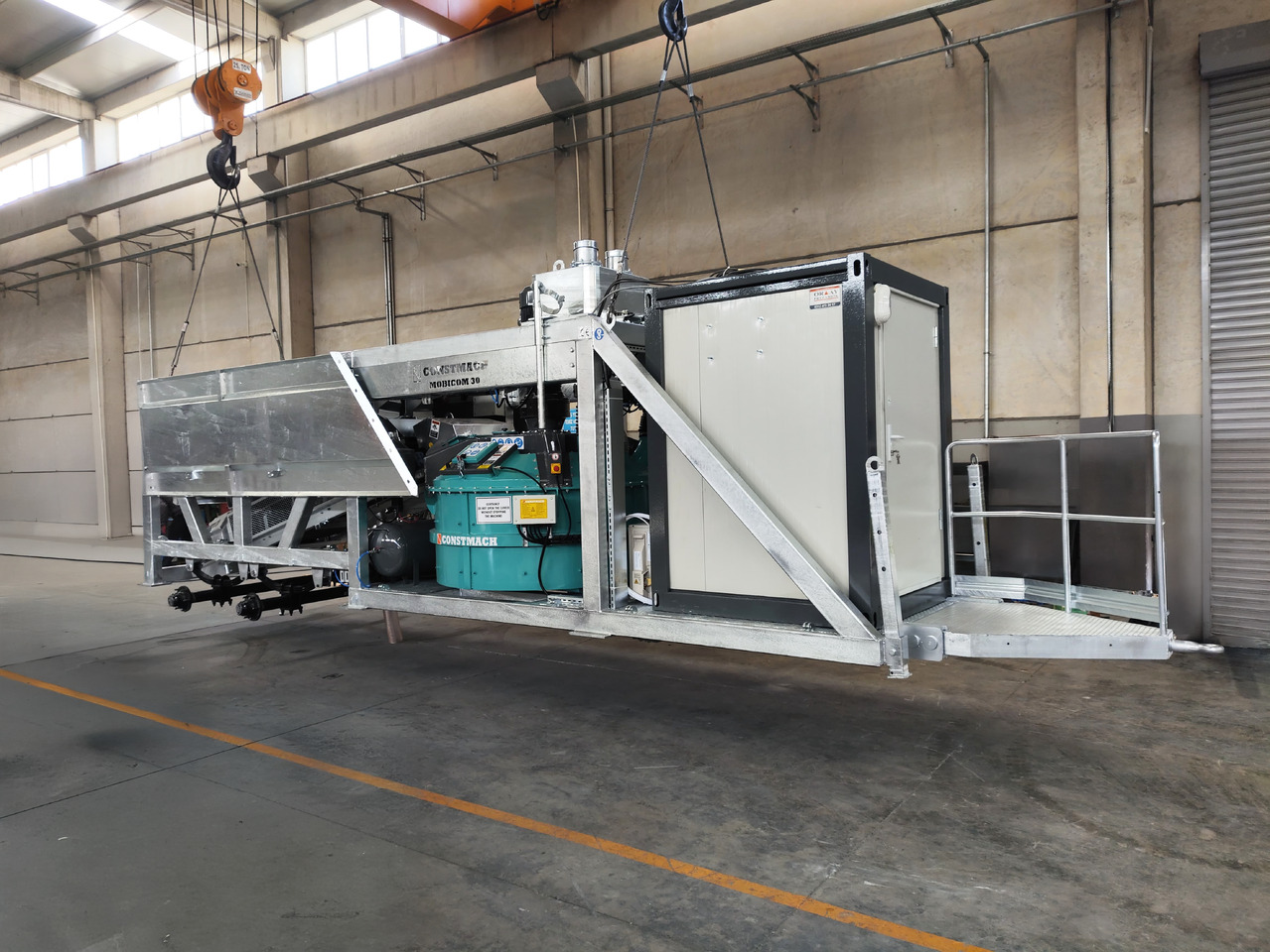 Constmach Mini-Centrale à Béton Mobile 30 m³/h - Betoonitehas: pilt 2 Constmach Mini-Centrale à Béton Mobile 30 m³/h - Betoonitehas: pilt 2