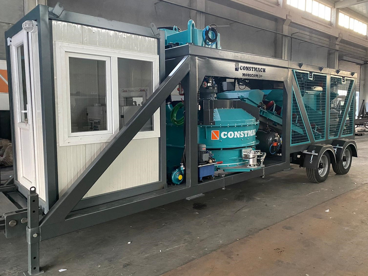 Constmach Mini-Centrale à Béton Mobile 30 m³/h - Betoonitehas: pilt 5 Constmach Mini-Centrale à Béton Mobile 30 m³/h - Betoonitehas: pilt 5