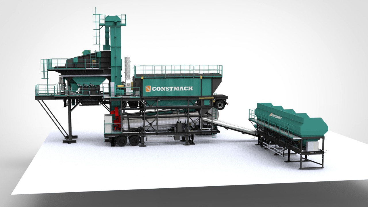 Constmach Mobile Asphalt Plant - Asfalditootja: pilt 2 Constmach Mobile Asphalt Plant - Asfalditootja: pilt 2