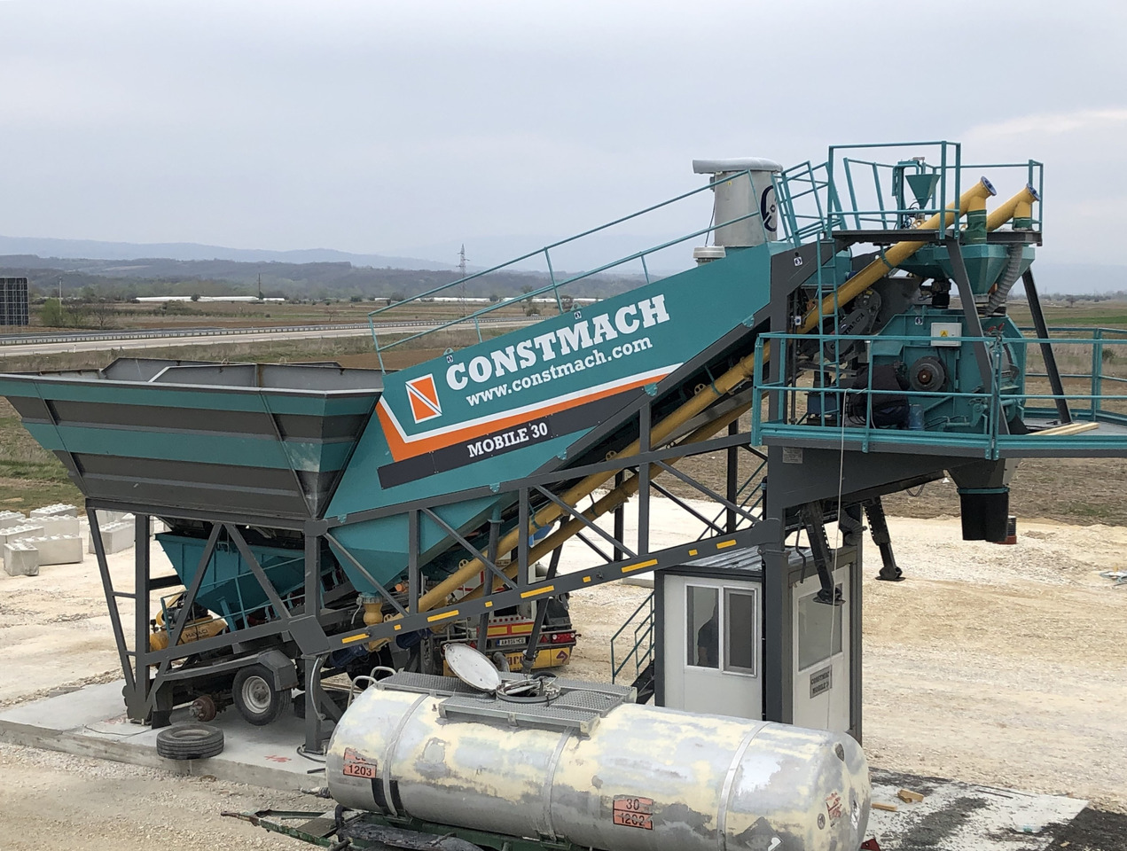 Constmach Mobile Betonmischanlage mit 30 m³/h - Betoonitehas: pilt 5 Constmach Mobile Betonmischanlage mit 30 m³/h - Betoonitehas: pilt 5