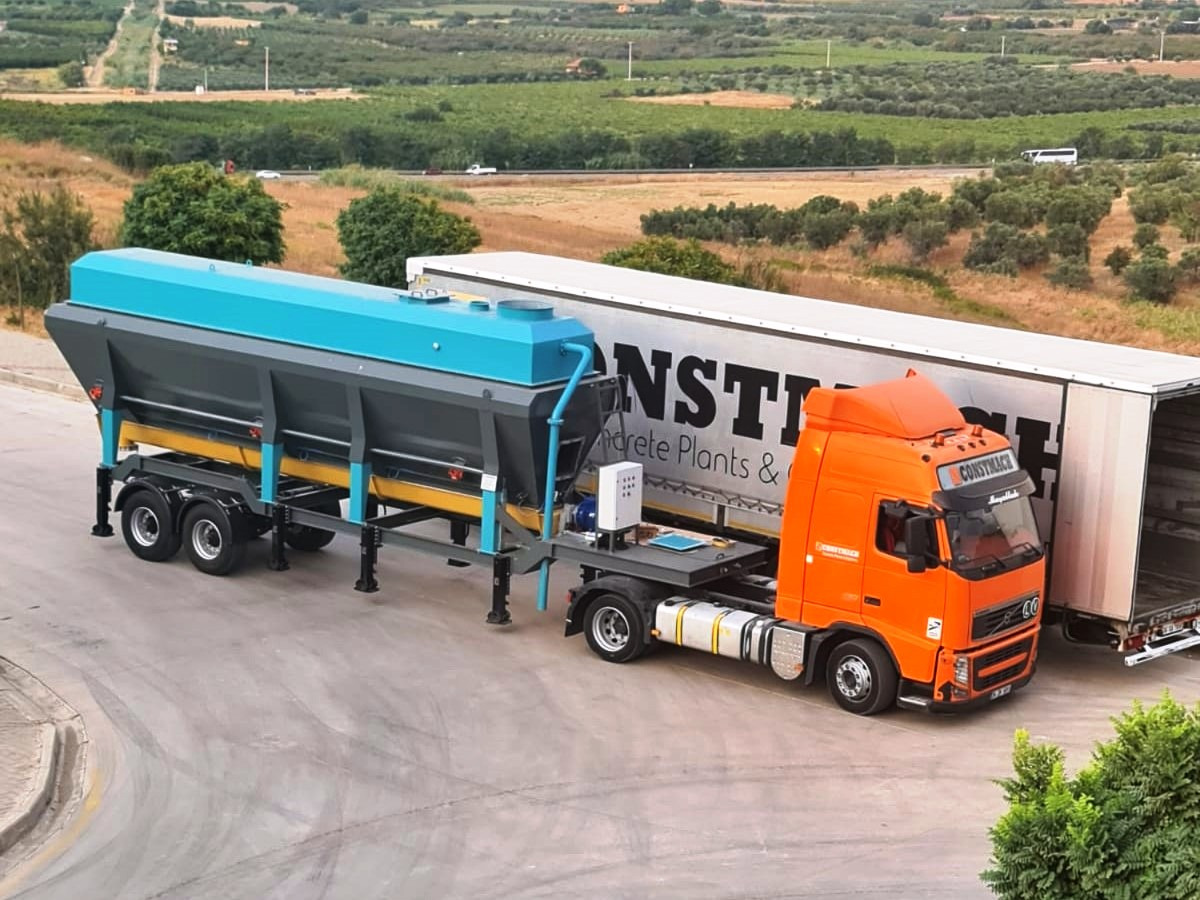 Constmach Mobile Cement Silo (Horizontal Cement Silo) - Tsemendisilo: pilt 3 Constmach Mobile Cement Silo (Horizontal Cement Silo) - Tsemendisilo: pilt 3