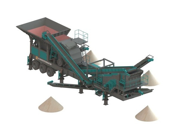 Constmach Mobile Kalkstein Brechanlage mit einer Kapazität von 150-200 Tonnen - Mobiilne purusti: pilt 1 Constmach Mobile Kalkstein Brechanlage mit einer Kapazität von 150-200 Tonnen - Mobiilne purusti: pilt 1